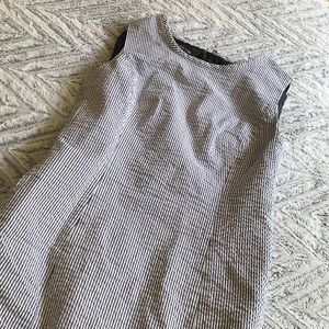 Jones New York Seersucker Shift Dress
